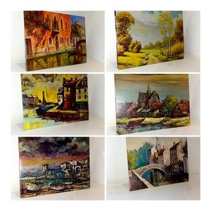 Vintage Museum Print Art, 11x14 and one 8x10